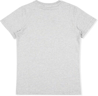 T-Shirt Ronde Hals Crest Grijs - 6J / 116cm