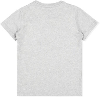 T-Shirt Ronde Hals Crest - maat 6J / 116cm Grijs