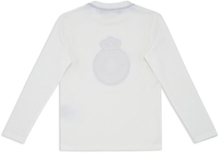 T-Shirt Ronde Hals Crest Wit