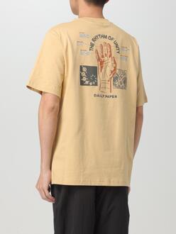 T-shirt Ronde Hals Korte Mouwen Bruin