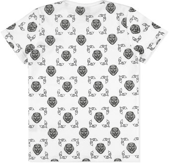 T-Shirt Ronde Hals Lion - maat 12J / 152cm Wit