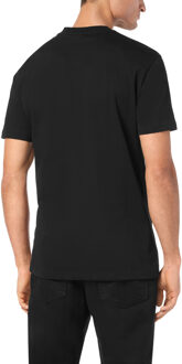 T-Shirt Ronde Hals Lion - maat 3XL Zwart