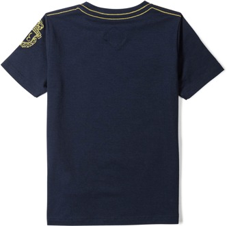 T-Shirt Ronde Hals - maat 12J / 152cm Blauw