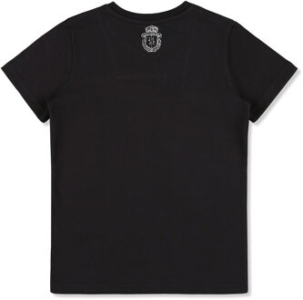 T-Shirt Ronde Hals - maat 12J / 152cm Zwart