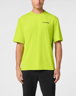 T-Shirt Ronde Hals - maat 2XL Geel