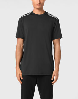 T-Shirt Ronde Hals - maat 2XL Zwart