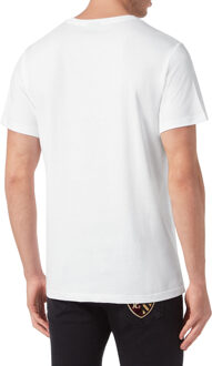 T-Shirt Ronde Hals - maat 3XL Wit