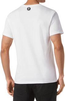 T-Shirt Ronde Hals - maat 3XL Wit