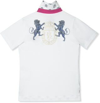 T-Shirt Ronde Hals - maat 8J / 128cm Wit