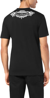 T-Shirt Ronde Hals - maat M Zwart