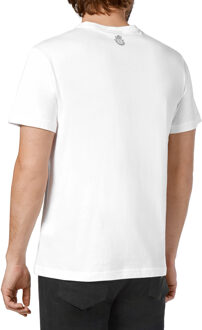 T-Shirt Ronde Hals - maat S Wit