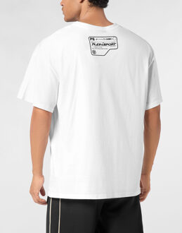 T-Shirt Ronde Hals - maat XL Wit