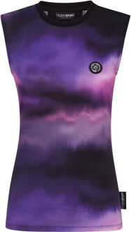 T-Shirt Ronde Hals - maat XS Paars