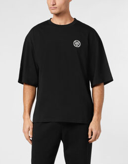 T-Shirt Ronde Hals - maat XS Zwart