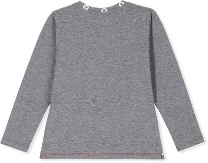 T-Shirt Ronde Hals Mint Quot Grijs - 8J / 128cm