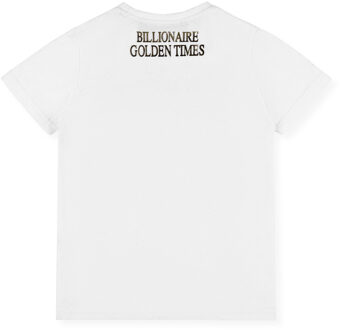 T-Shirt Ronde Hals Money - maat 12J / 152cm Wit