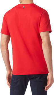 T-Shirt Ronde Hals Rood - 2XL