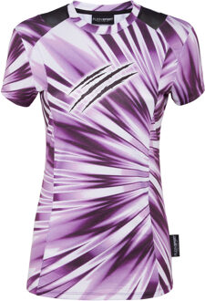 T-Shirt Ronde Hals Scratch - maat Lila