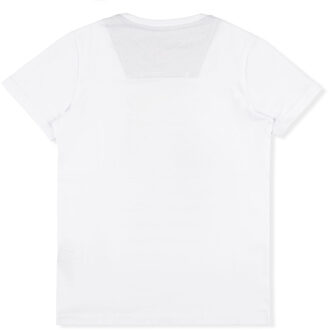 T-Shirt Ronde Hals Statement Wit - 10J / 140cm