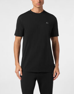 T-Shirt Ronde Hals Tiger - maat Zwart/wit