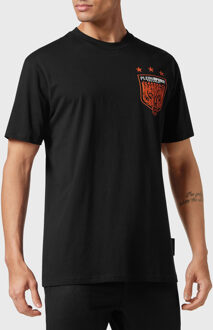 T-Shirt Ronde Hals Tiger - maat Zwart