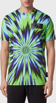 T-Shirt Ronde Hals Veelkleurig - 3XL