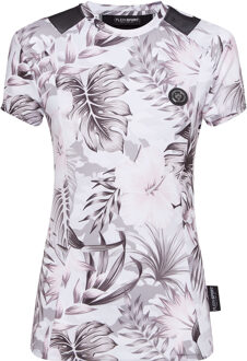 T-Shirt Ronde Hals Veelkleurig - XL