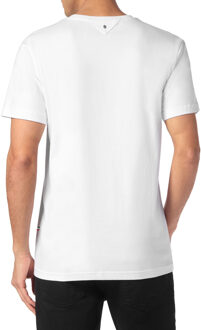 T-Shirt Ronde Hals Wit - 2XL