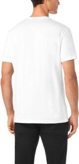 T-Shirt Ronde Hals Wit - 3XL