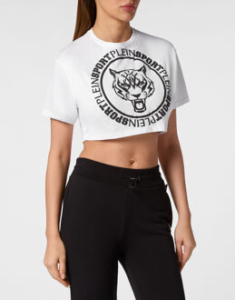 T-Shirt Ronde Hals Wit - M