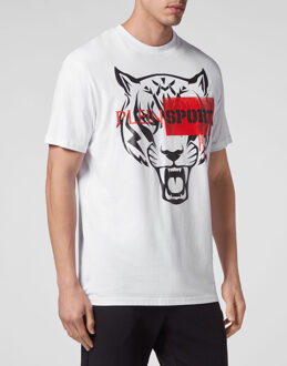 T-Shirt Ronde Hals Wit - XL