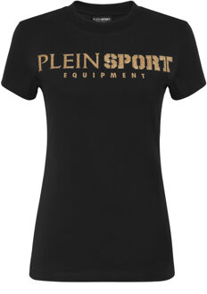 T-Shirt Ronde Hals Zwart - XL