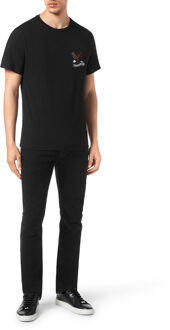 T-Shirt Ronde Hals Zwart