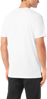 T-Shirt Round Neck Fleur-De-Lis - maat 2XL Wit