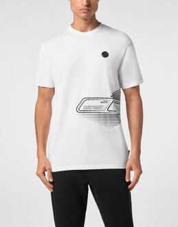 T-Shirt Round Neck Ss Wit