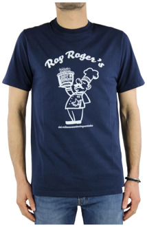 t-shirt Roy Roger's , Blue , Heren - L