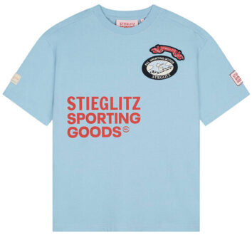 T-shirt s2602098 - maat XXS Blauw