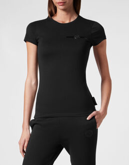 T-Shirt Sexy Zuiver Basic - maat Zwart