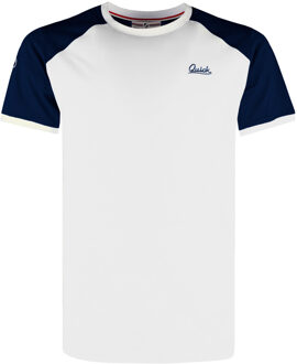 T-shirt strike /donkerblauw Wit - XXXL