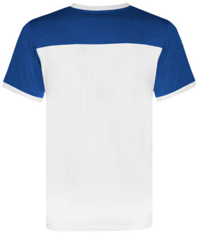 T-shirt strike /koningsblauw - maat S Wit