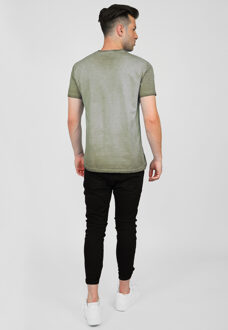 T-Shirt TG20212104 - maat M Olijf