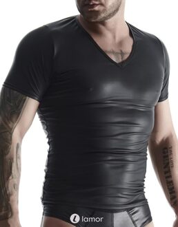 T-Shirt, TSH001 Zwart - Maat: S