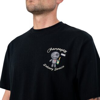 T-shirt Tulsa Black  M Zwart