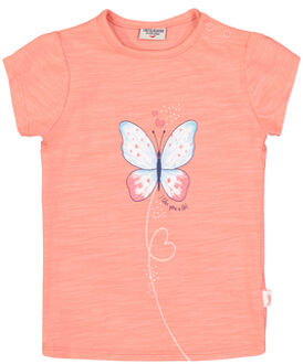 T-shirt Vlinder roze Roze/lichtroze - 68