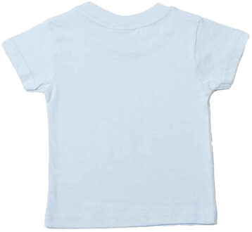 T-shirt voor de babybemanning Blauw - 92