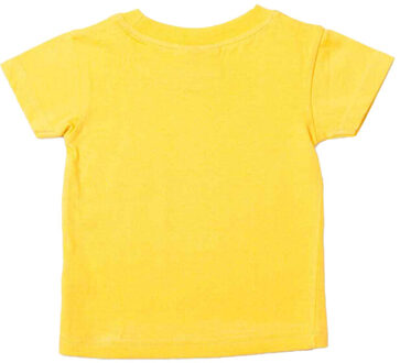 T-shirt voor de babybemanning Geel - 104