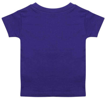 T-shirt voor de babybemanning Paars - 68