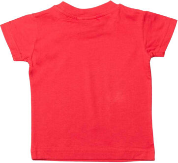 T-shirt voor de babybemanning Rood - 86