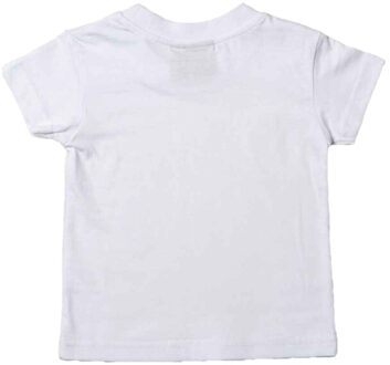 T-shirt voor de babybemanning Wit - 92