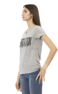 T-shirt Vrouwen - maat XS Grijs